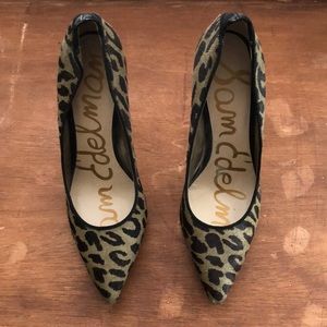 Sam Edelman Pointy Toe Leopard